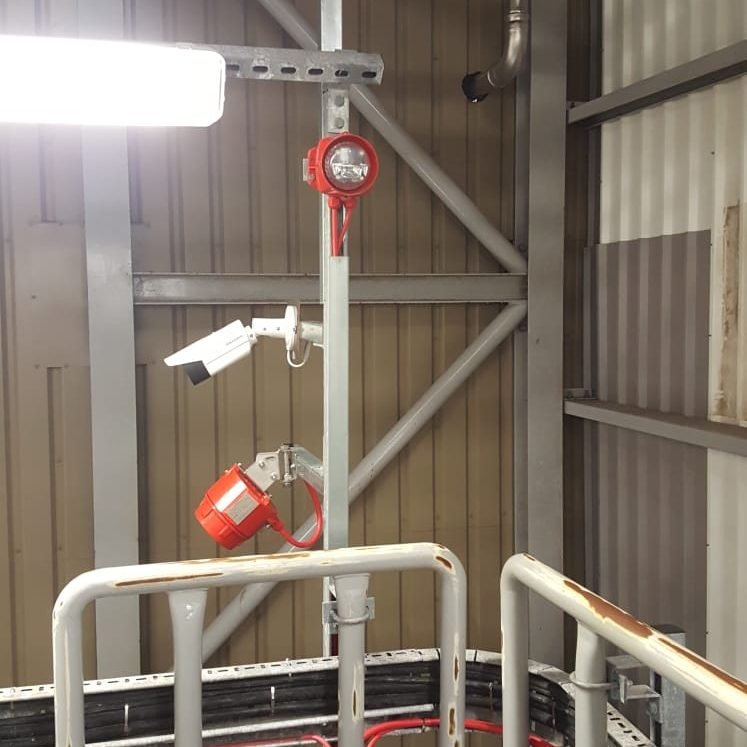 Templebrough Biomass Power Plant Life System and CCTV